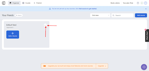create a new feed
