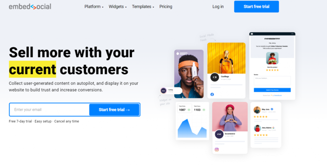 Embed social Twitter aggregator